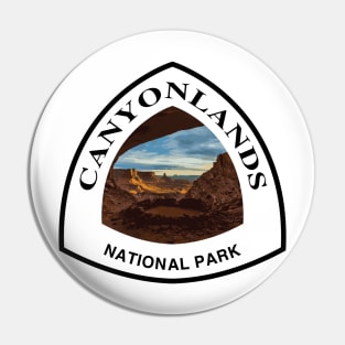 Canyonlands National Park shield Pin