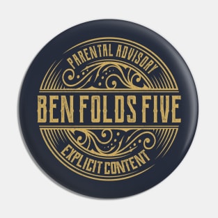 Ben Folds Five Vintage Ornament Pin