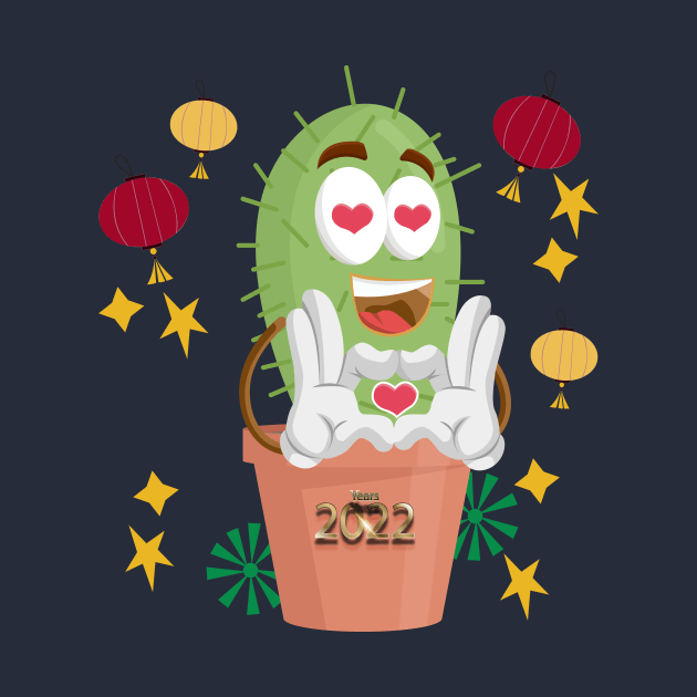 Cactus 2022 Cute Design by Rumah Animaton