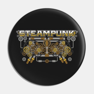 Steampunk Machine Pin