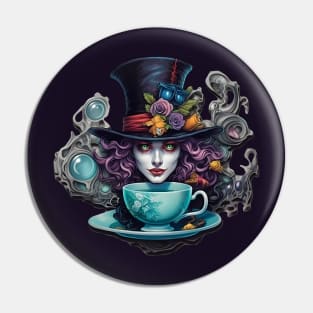 Mad Hatter Alice in Wonderland Pin