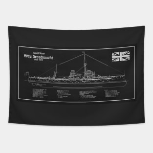 HMS Dreadnought ship plans - PDL Tapestry