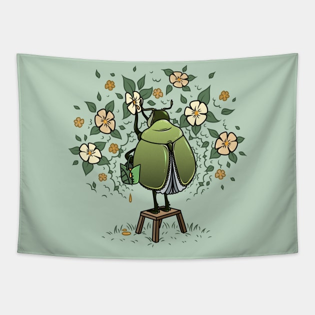 Maybug Tapestry by maryallen138