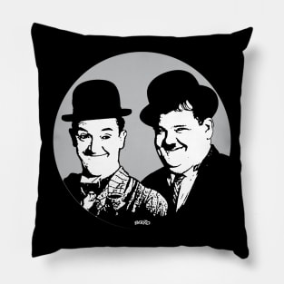 Laurel and Hardy-6 Pillow