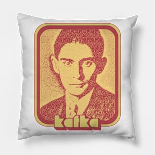 Franz Kafka // Retro Aesthetic Fan Design Pillow