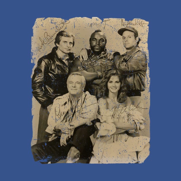 Classic 80s The A Team 1983 by Woodsnuts