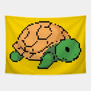 Turtle Pixel Art Tapestry