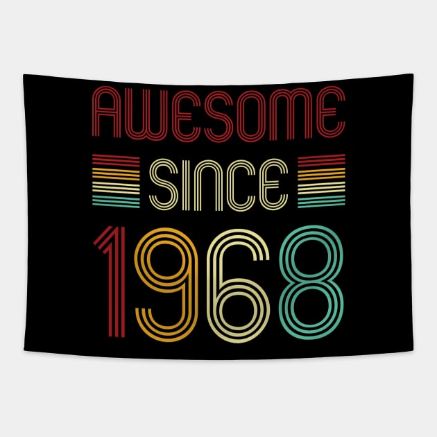 Vintage Awesome Since 1968 Tapestry by Che Tam CHIPS