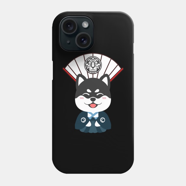 Jinrai: Shiba Inu Good Luck Charm Phone Case by Mister Jinrai