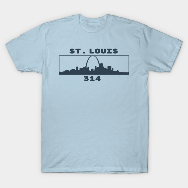 Discover STL Skyline - Stl - T-Shirt