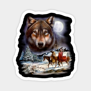 The Wolf Tribes Magnet