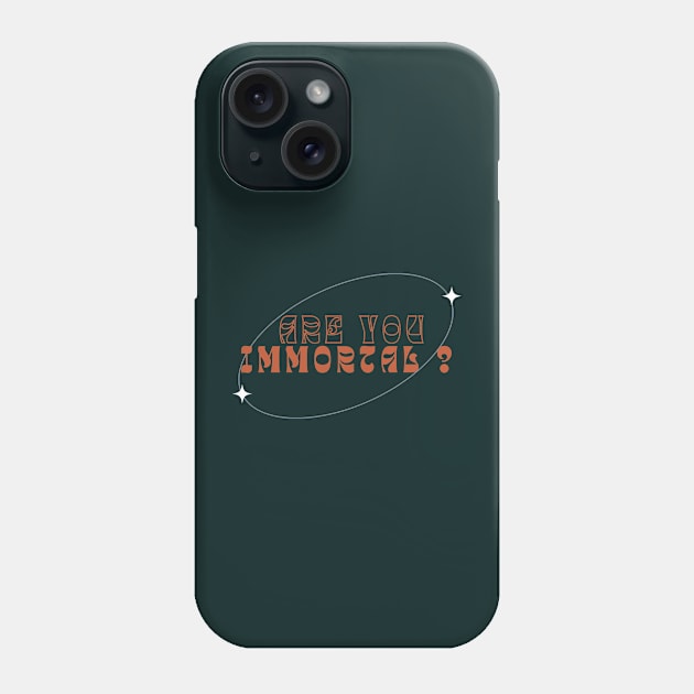 Immortal - Simple Version Phone Case by Reaisha