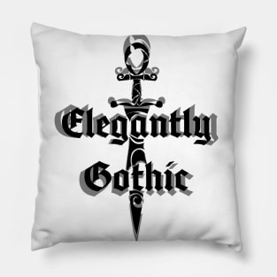 Elegantly Gothic Pillow