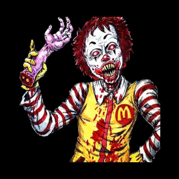 Evil Ronald McDonald by ArtRooTs