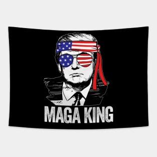 Anti Joe Biden Ultra Maga The Return Of The Great Maga King Tapestry