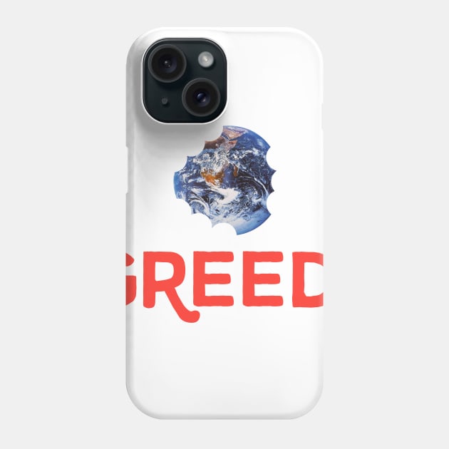 GREED Phone Case by Utopic Slaps