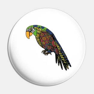 Parrot Colorful Pin