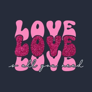 Glitter love T-Shirt