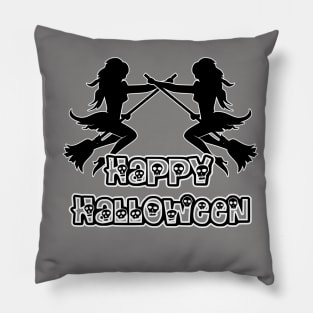 Pretty Halloween Witches - Happy Halloween - 1510201457 Pillow