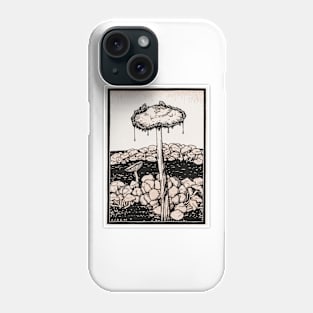 Dripping mushroom (1916) by Julie de Graag (1877-1924) Phone Case