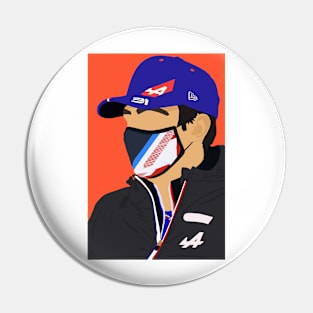 Esteban Ocon for Alpine Racing 2021 Pin