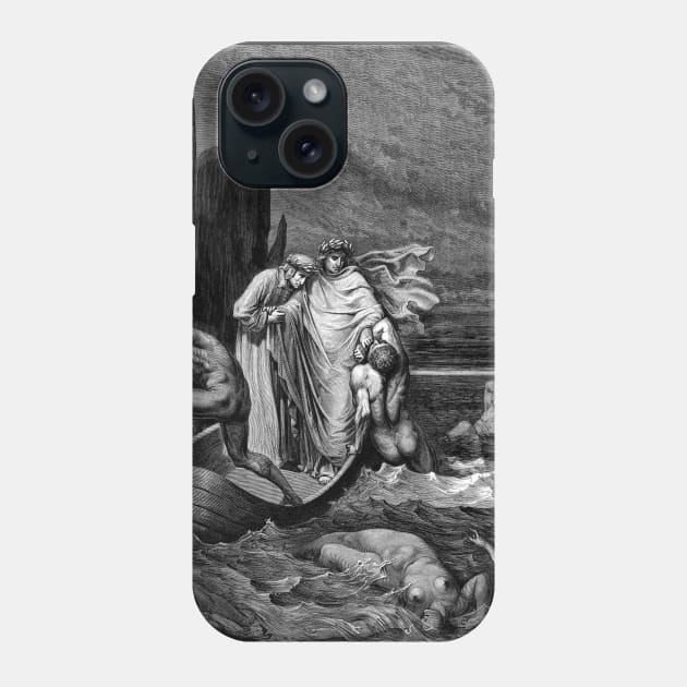 High Resolution Gustave Doré Illustration To the Other Dogs Phone Case by tiokvadrat