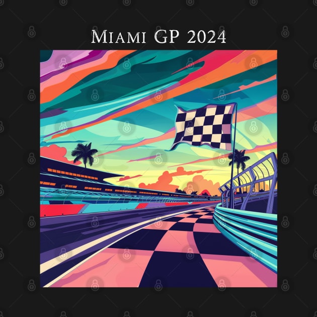 2024 Miami Grand Prix F1 T-Shirt - Merchandise | Unique F1 Tracks Design | Limited Edition | Perfect Gift for Miami F1 Fans by pitshopmerch@gmail.com