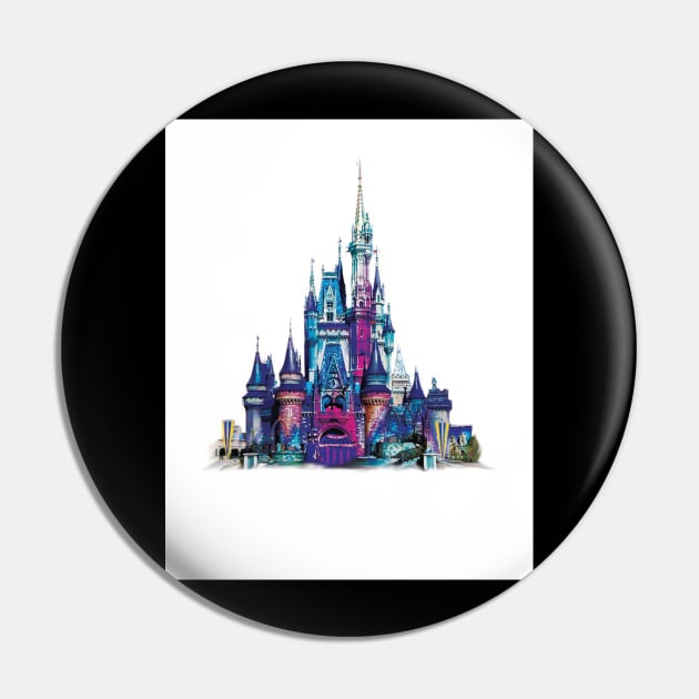 One Special Castle Pin by digitaldoodlers