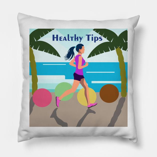 Healthy Life with Sport Pillow by RiyanRizqi