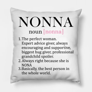 Nonna Definition Pillow