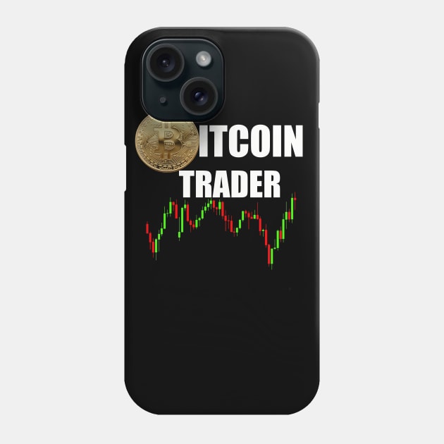 Bitcoin Trader Phone Case by Proway Design