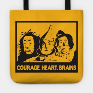 Lion. Tin Man. Scarecrow Tote