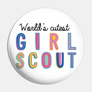 Girl Scout Gifts | World's cutest Girl Scout Pin