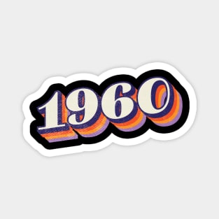 1960 Birthday Year Magnet