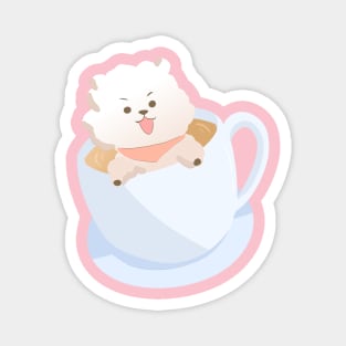 BT21 RJ Latte Magnet