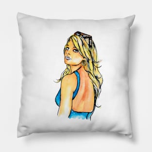 Margot Robbie Pillow