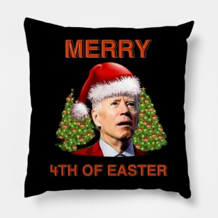 Joe Biden Christmas Pillow