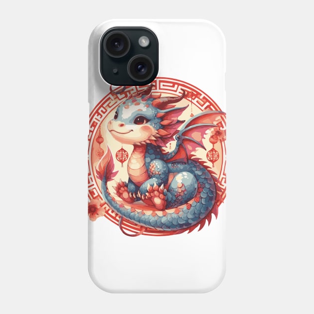 Year of the Baby Dragon 2024 Phone Case by Heartsake