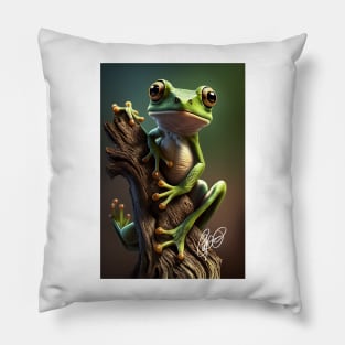 Treefrog2 Pillow
