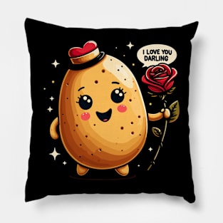 I love you darling-valentine Pillow