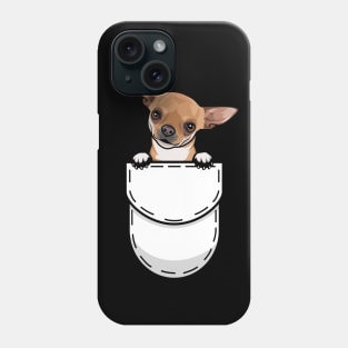 Funny Chihuahua Pocket Dog Phone Case