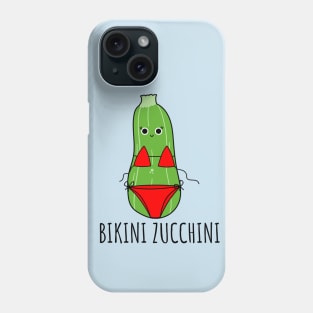 Bikini Zucchini Funny Zucchini Phone Case