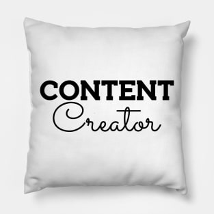 Content Creator Pillow