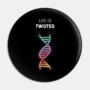 Biology Teacher DNA Researcher Scientist Laboratory Pin