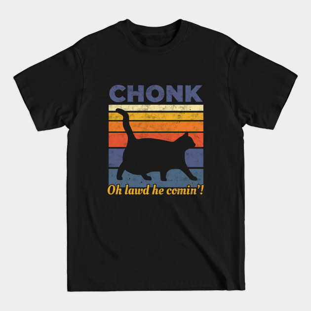 Disover Chonk Scale Cat Meme Memes Retro - Chonk Cat - T-Shirt