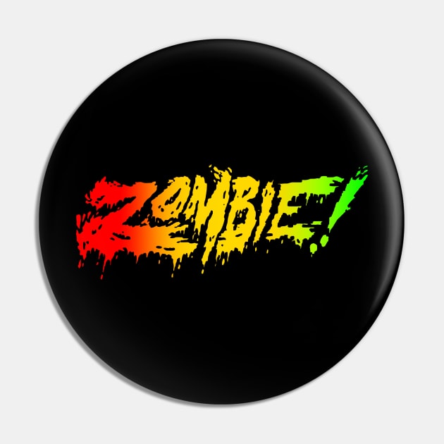 Zombie Pin by nicksoulart