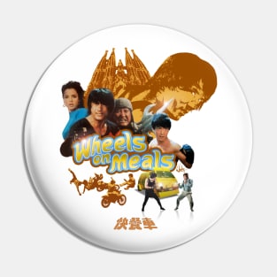 Jackie Chan: WHEELS ON MEALS Pin