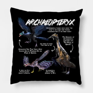 Archaeopteryx Fun Facts Pillow