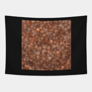 Coffee beans blurred background Tapestry