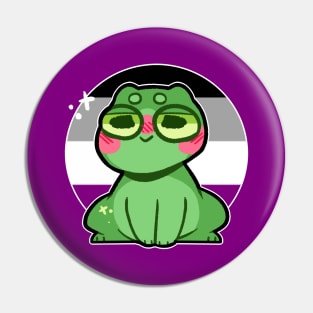 pride frog- Asexual Variant Pin